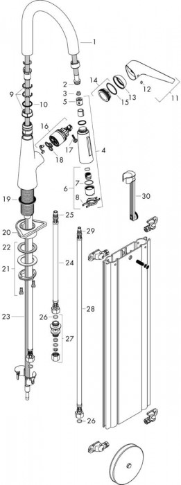 Hansgrohe Talis M51 73851000