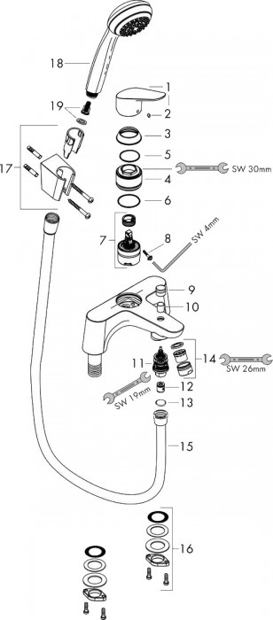 Hansgrohe Focus 31521000