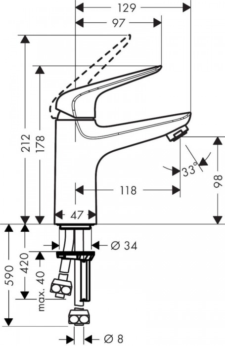 Hansgrohe Novus 71036000