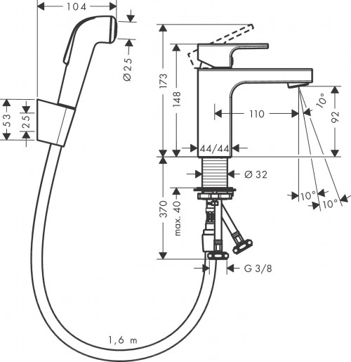 Hansgrohe Vernis Shape 71216000