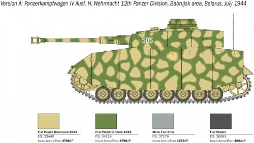 ITALERI Pz. Kpfw. IV Ausf. H (1:35)