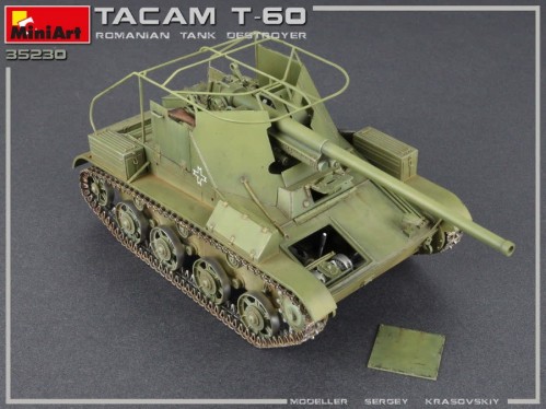 MiniArt Tacam T-60 Romanian Tank Destroyer (1:35)