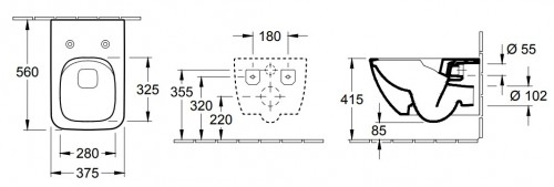 Villeroy & Boch Collaro 4626HS01