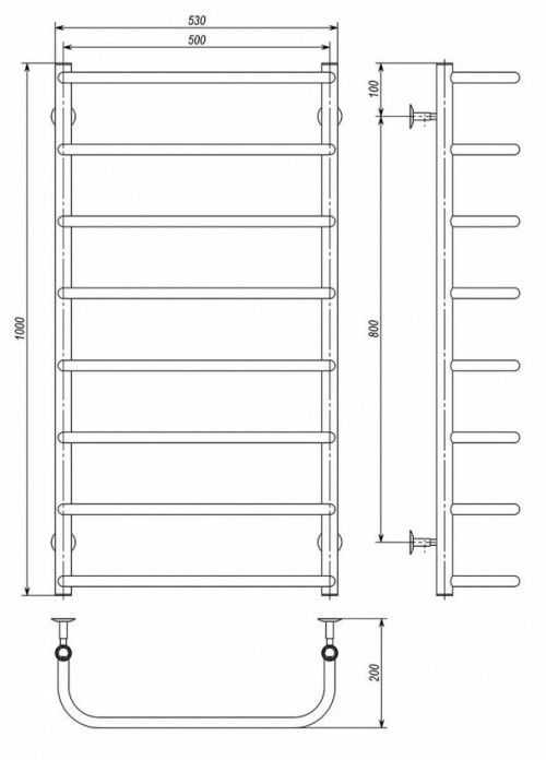 Deffi Standart P8 500x1000