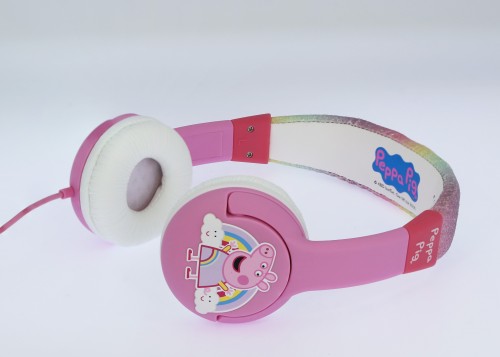 OTL Peppa Pig Glitter Rainbow Peppa Kids Headphones