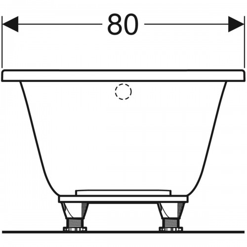 Geberit Selnova 180x80 554.286.01.1