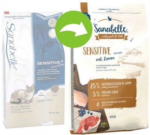 Bosch Sanabelle Sensitive Lamb/Rice 10 kg