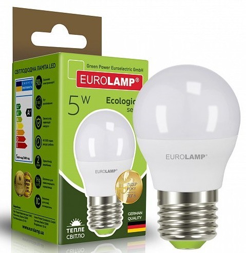 Eurolamp LED EKO G45 5W 4000K E27