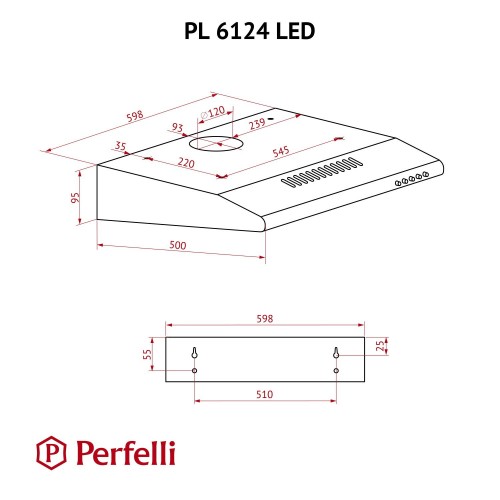 Perfelli PL 6124 I LED