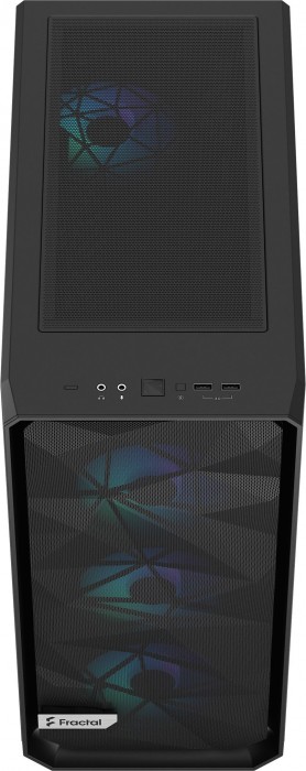 Fractal Design Meshify 2 Compact Lite RGB Black TG