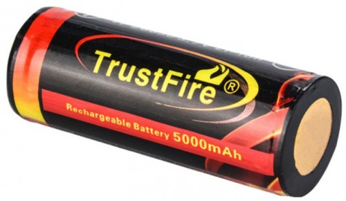 TrustFire 1x26650 5000 mAh micro USB