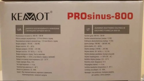 Kemot PROsinus-800