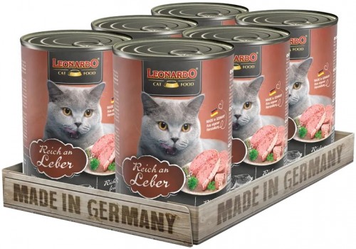 Leonardo Adult Canned with Liver 400 g 6 pcs