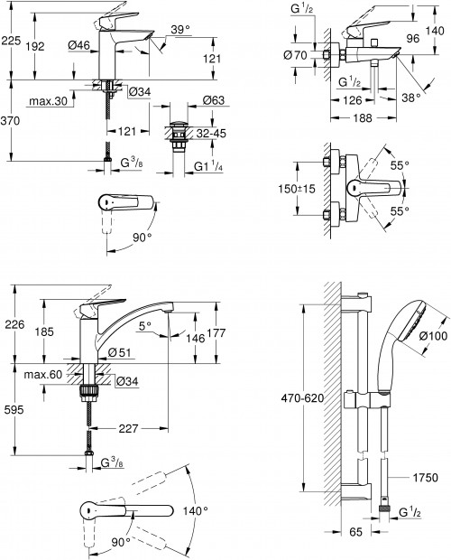 Grohe Start UA202301KE