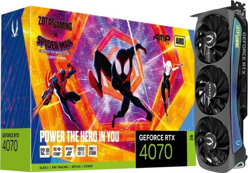 ZOTAC GeForce RTX 4070 AMP AIRO SPIDER-MAN