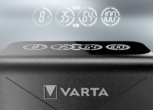 Varta LCD Plug Charger Plus + 4xAA 2100 mAh