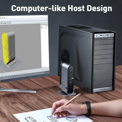 BASEUS Working Station Multifunctional Type-C HUB Adapter