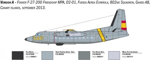 ITALERI Fokker F-27 Maritime Patrol (1:72)