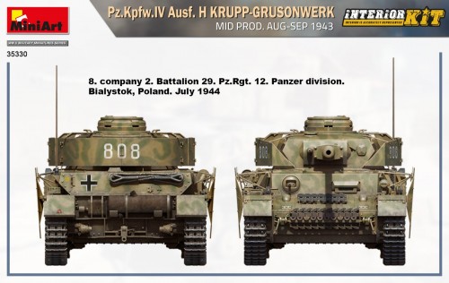 MiniArt Pz.Kpfw.IV Ausf. H Krupp-Grusonwerk (1:35)