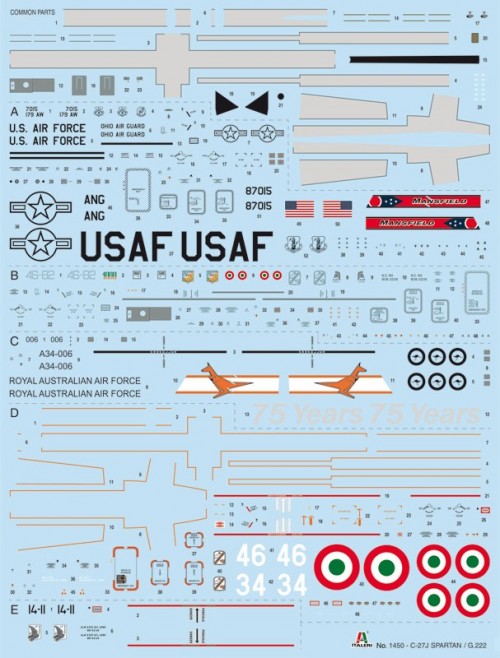 ITALERI C-27J Spartan/G.222 (1:72)