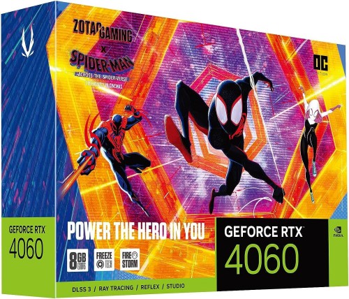 ZOTAC GeForce RTX 4060 8GB OC Spider-Man