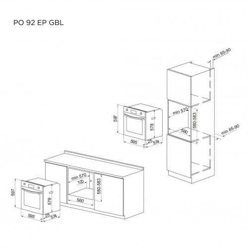 Pyramida PO 92 EP GBL