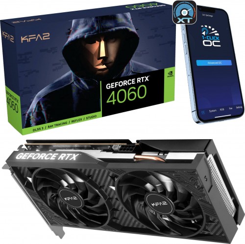 KFA2 GeForce RTX 4060 1-Click OC 2X