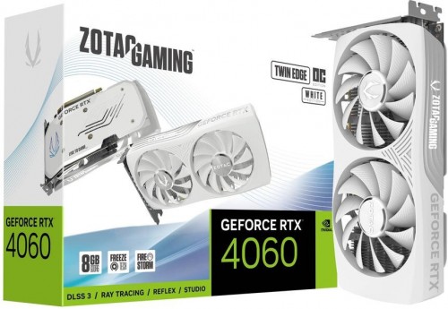 ZOTAC GeForce RTX 4060 8GB Twin Edge OC White