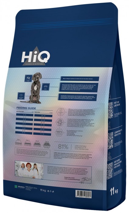 HIQ Maxi Adult Lamb 11 kg