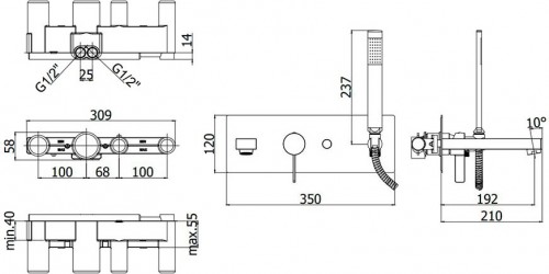 Paffoni Rock RO001CR