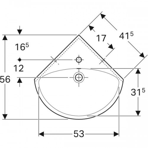 Geberit Selnova 59 501.050.00.5