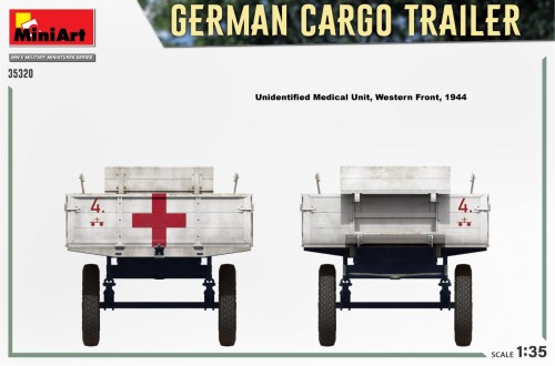 MiniArt German Cargo Trailer (1:35) 35320