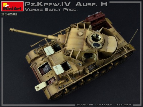 MiniArt Pz.Kpfw.IV Ausf. H Vomag Early Prod May 1943 Interio