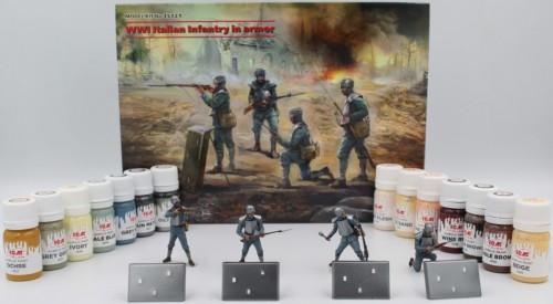 ICM WWI Italian Infantry in Armor (1:35)