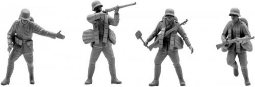 ICM German Assault Troops (1917-1918) (1:35)