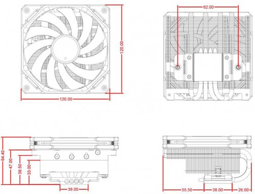 ID-COOLING IS-65-XT Black