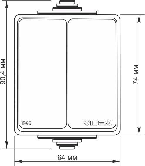 Videx VF-BNW12-G