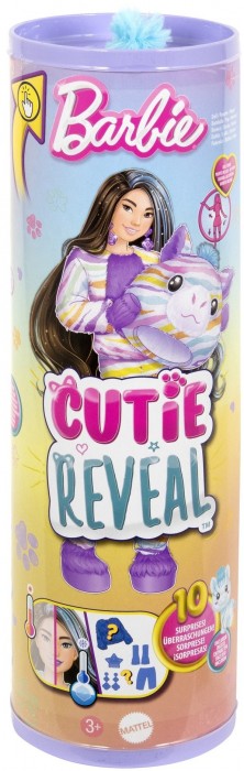 Barbie Cutie Reveal Zebra HRK39