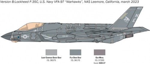 ITALERI F-35C Lightning II Catobar Version (1:72)