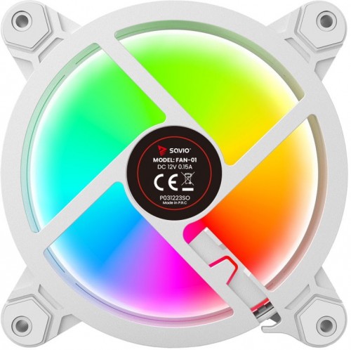 SAVIO FAN-01 4-pack White