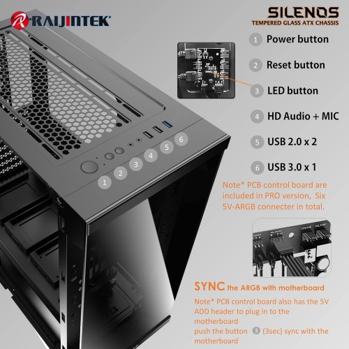 RAIJINTEK Silenos Pro