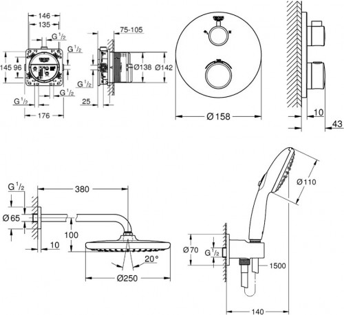 Grohe Grohtherm UA26415SC9