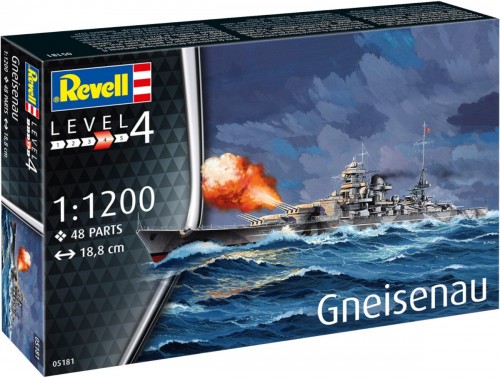 Revell Battleship Gneisenau (1:1200)