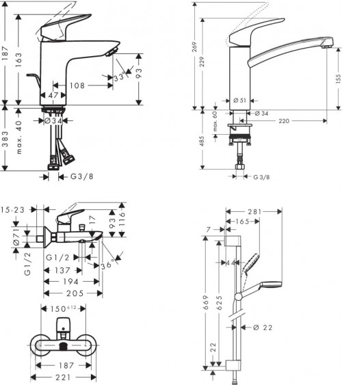 Hansgrohe Logis 1312019