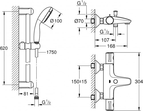 Grohe Grohtherm 800 34567001