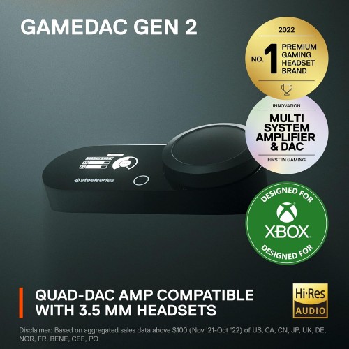 SteelSeries GameDAC Gen 2 Xbox