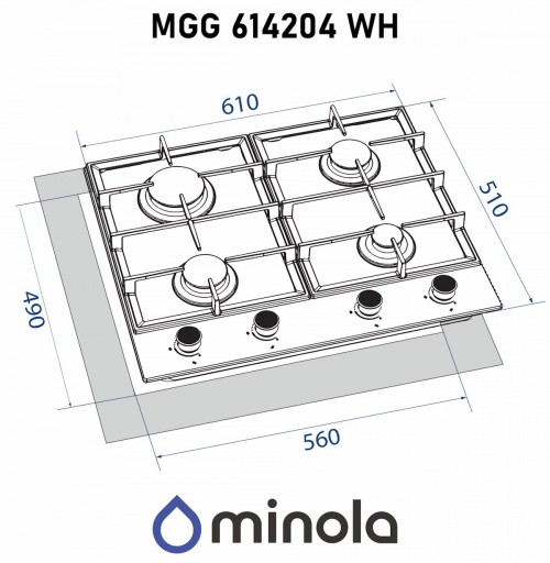 Minola MGG 614204 WH