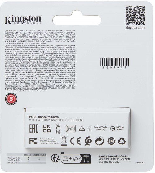 Kingston DataTraveler Exodia S 128Gb