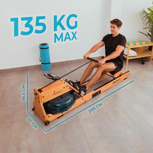 Cecotec Drumfit Rower 20000 Neptuno Wood