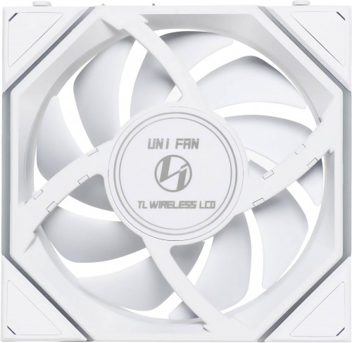 Lian Li Uni Fan TL120 Reverse Blade LCD Wireless White